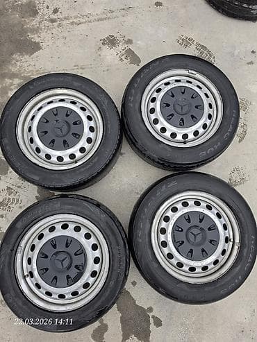 İşlənmiş Disk təkər 205 / 55 / R 16, 5 Boltlu