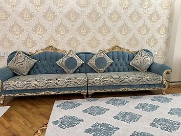 Divanlar: Divan, Açılmayan, Bazasız, Vеlur parça, Çatdırılma yoxdur — 1