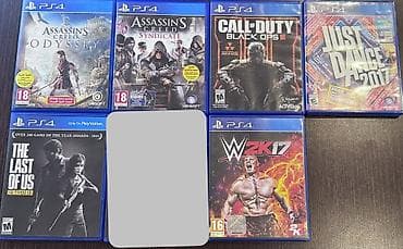 playstation 2 disk: Playstation 4 2 pult + 10 ədəd ps4 + 3 ədəd ps3 diski satılır. Üstündə — 4