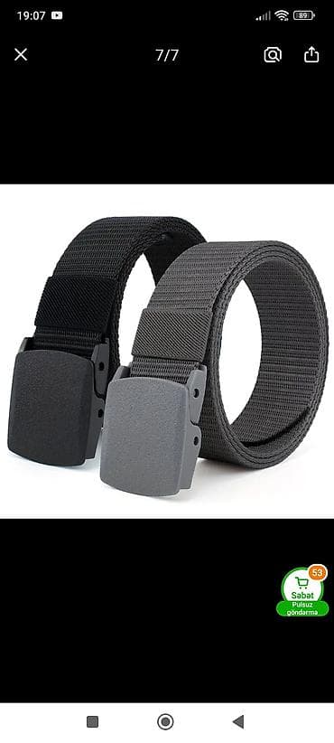 Kəmərlər: Kəmər, Neylon, Yeni — 6