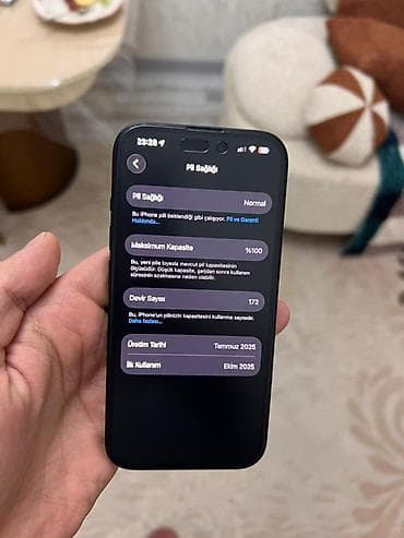 IPhone 15, Qara, Face ID lalafo.az -da IPhone 15, Qara, Face ID