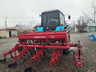 Мототранспорт: Belarus 80X traktor + AZERCANSA/CANSA səpinq və kultivasiya aqreqatı — 3