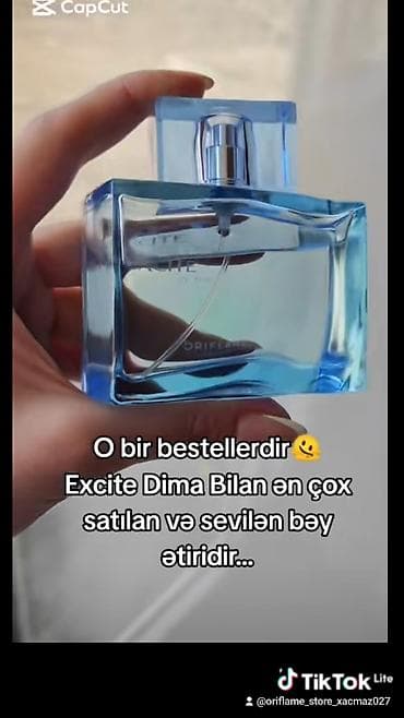 sensor qol saatlari: Oriflame kişi ətirləri və baxım məhsulları - Excite for Him Eau de — 3