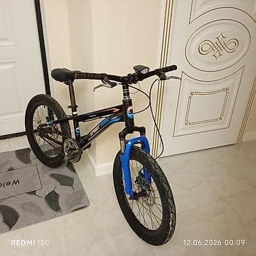 Uşaq/yeniyetmə velosipedi – Sport Time - Çərçivə: polad, BMX tərzində
