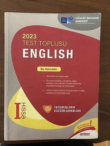 Məhsul: “2023 Test Toplusu – English” (DİM) Xüsusiyyətlər: - 2 — 1