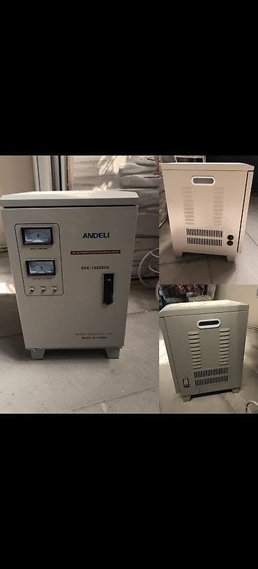 Ev və bağ: Stablizator. 330azn. 15000wt. Tam işlekdır ünvan Qobu(2122) *Tehi — 1
