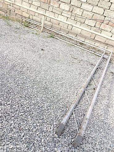 metal fermalar: Metal ferma/truss profilləri - Material: polad boru profillərindən — 4