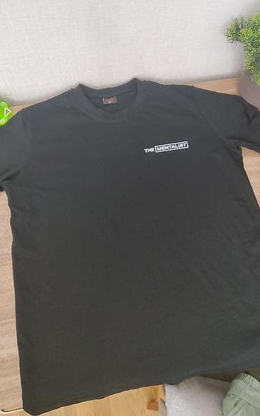 “The Mentalist” serial temalı qara T‑shirt - Ölçü(Razmer) : M (Boy — 2