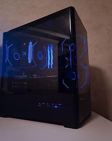 Masaüstü kompüterlər və iş stansiyaları: Intel Core i5-14400 MSI Ventus OC RTX 4060 TI ASRock B760M WIFI DDR5 — 6