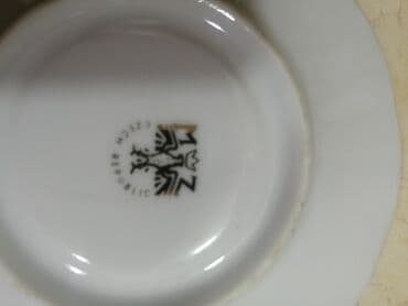 kofe servisi: Çay dəsti, rəng - Göy — 4