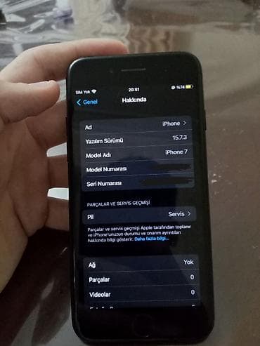 ipone 7 plus: IPhone 7, 32 GB, Qara, Barmaq izi — 8