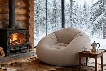 kreslo puff: Məhsul: Şişmə lounge kreslo (bean bag üslubunda) istifadə olunmayıb — 2