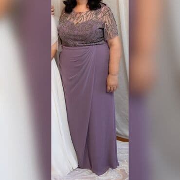 буквы из пенопласта на свадьбу: Вечернее платье, Макси, 7XL — 2