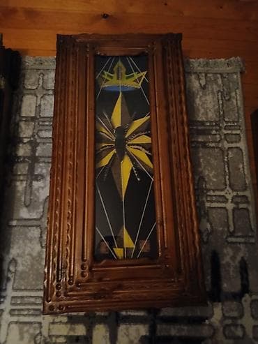 Нарды: Ağacdan hazırlanmış əl işı nərd dəsti - Material: təbii ağac, oyma — 1