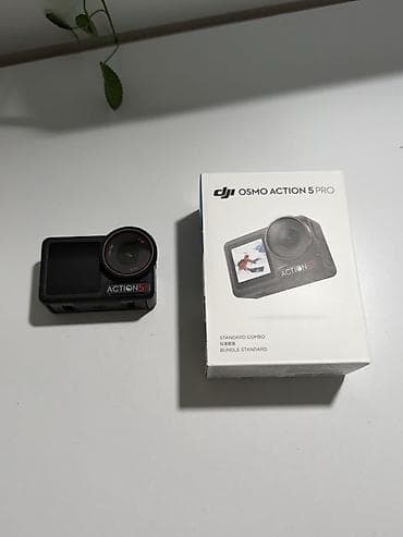 usb ventilyator: DJI Osmo Action 5 Pro – Action kamera Xüsusiyyətlər: - 1/1.3" sensor — 1