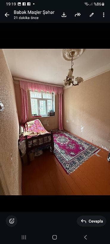 kiraye ev gencede: Sallam Təcili Satlr Binə Qəsebesi qanuni 4otaq Arxasnda 117/Məktəb — 9