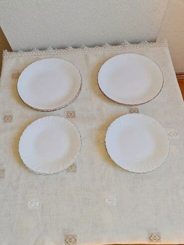 luminarc наборы посуды: Boşqablar, 6 ədədli dəst, rəng - Ağ, Türkiyə — 3