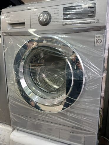 lg paltaryuyan qurutma: Paltaryuyan maşın LG, 6 kq, İşlənmiş, Avtomat, Qurutma var, Kredit yoxdur, Ünvandan götürmə, Pulsuz çatdırılma, Ödənişli çatdırılma — 2