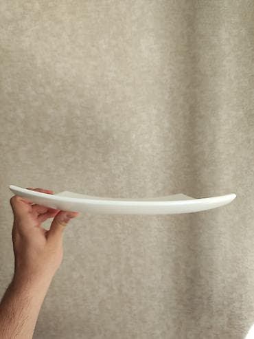 nahar servisi: Nahar dəsti, rəng - Ağ, Keramika — 2
