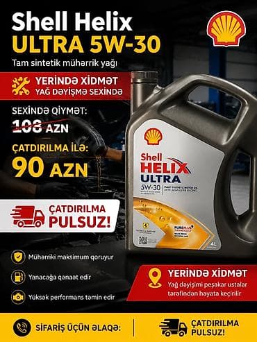 moto bot: Tam sintetik mühərrik yağları – 5W-30 viskozite 1) Mobil Super 3000 — 4