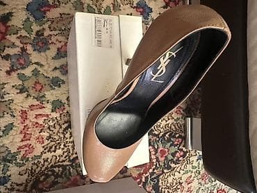 ysl ayaqqabi: Yves Saint Laurent qadın tufliləri - Model: Klassik platformalı — 2