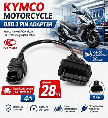 yamaha moto: Motosiklet üçün diaqnostika kabeli. Qiymət və modellər elandakı — 7