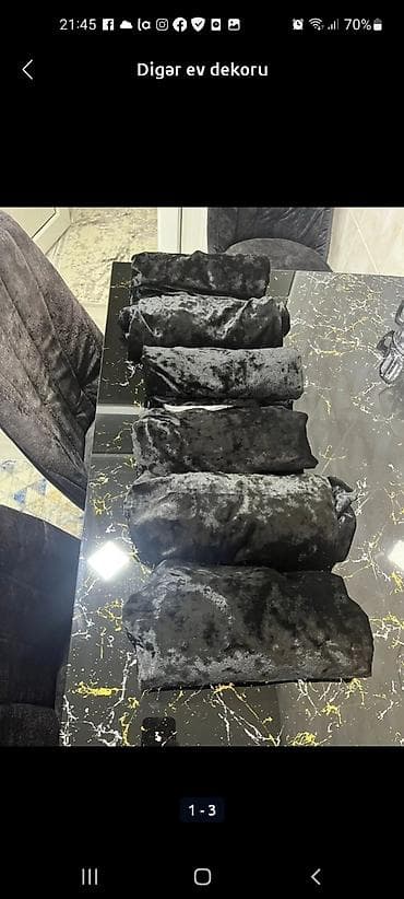 8 mart hediyesi: 6 eded stul üzlüyü böyuk stullar ücün — 2