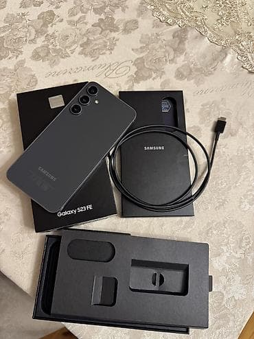 4070 super ti: Samsung Galaxy S23 FE, 128 GB, rəng - Qara, Sensor, Barmaq izi, Simsiz şarj — 1
