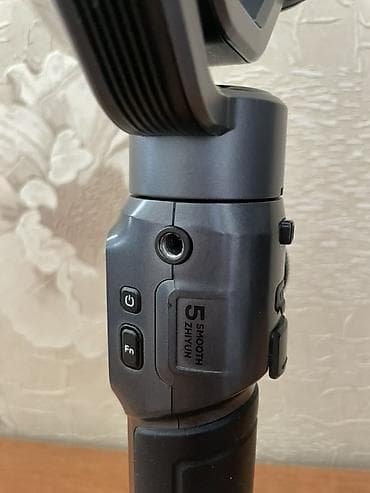 kondisioner stabilizator: Zhiyun Smooth 5 Cəmi 5-6 dəfə istifade olunub,problemi yoxdur. Tam — 3