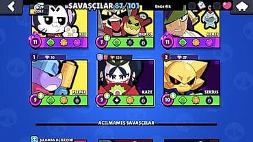 lg g2 d802: Brawl Stars oyunu üçün yüksək səviyyəli hesab Əsas göstəricilər: - — 5