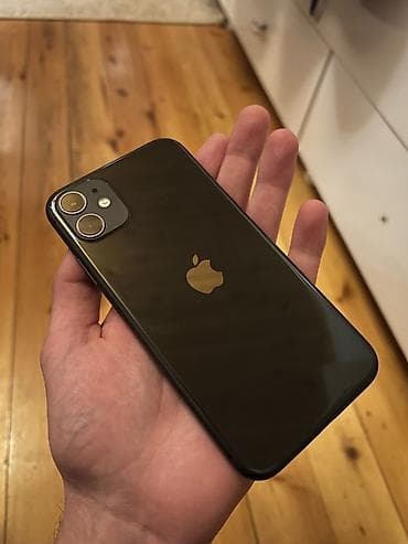 iphone xr irşad: IPhone 11, 64 GB, Qara, Face ID — 1
