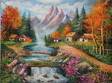 ketan parça: Satılır 2resm Ölçülərmüxtəlifdir. Resm eseri,Tablo,Kartina.  Səhifəyə — 2