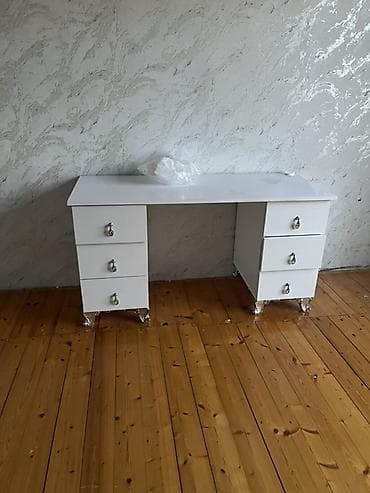 большой стол: Компьютерный стол, Нераскладной, MDF, Прямоугольный стол — 1