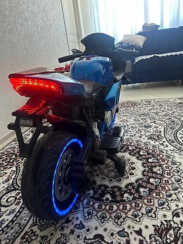 elekt: Uşaq üçün elektrik motosikleti – “LUCKY Super Power” sport dizayn — 5