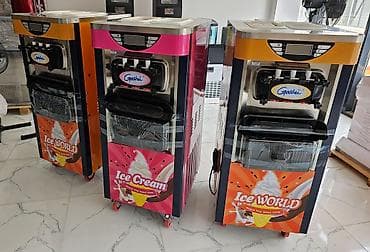 Dondurma aparatı Goshen 3 rəngli Yumşaq Dondurma Maşını ✅️ Stolüstü — 2