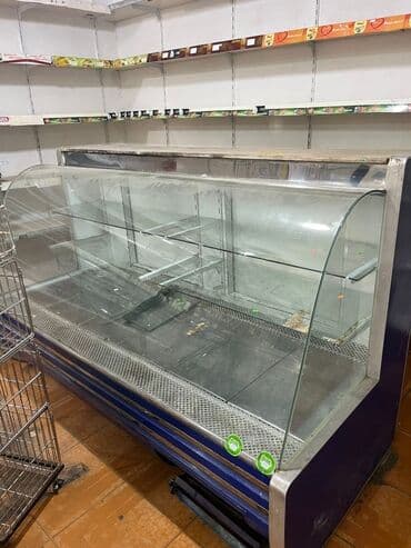 soyuducuların satışı: Soyuduculu vitrin – mağaza və kafe üçün - Önü qabarıq şüşəli, üfüqi — 1