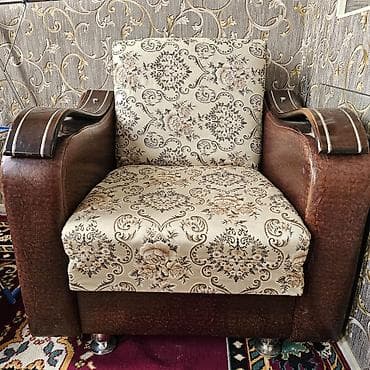 ushaq masasi: Klassik üslubda masa dəsti - Dəst: düzbucaqlı masa + 4 ədəd uyğun — 3