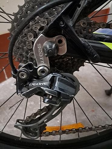 velosipedler: Scott Aspect alüminium, qara-mavi-yaşıl çox möhkəm və dözümlü əsl daǧ — 4