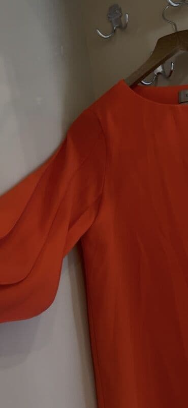 Plaşlar: Brend: Ekol Məhsul: Qadın paltarı - Rəng: Canlı narıncı - Model — 2