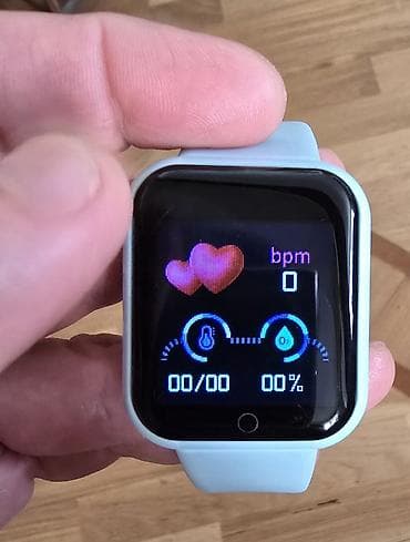 Smart saatlar: Yeni, Smart saat, Smart, Sensor ekran, rəng - Mavi — 6