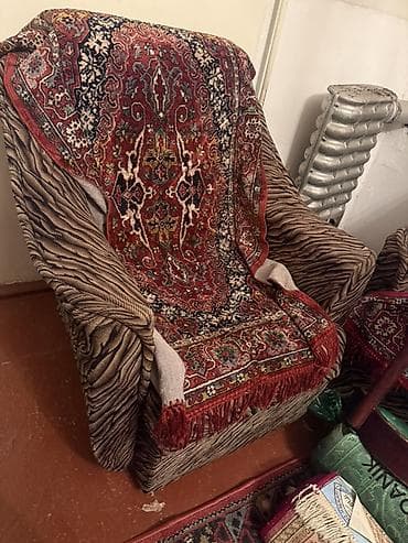 mingəcevir divan: İki hissəli yumşaq mebel dəsti - - Üslub: Qəhvəyi-şokolad — 2