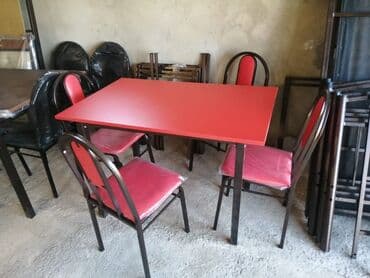 metbex stol stulları qiymetleri: Stol stul desti, masa və oturacaqlar dəsti, Metbex üçün stol stul — 19