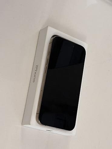 iphone se ikinci el: Natural Titanium, Face ID — 3