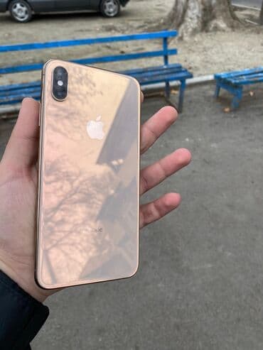 ikinci el mobil: IPhone Xs Max, 256 GB, Qızılı, Face ID — 2