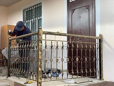 Balkon məhəccəri, Polad