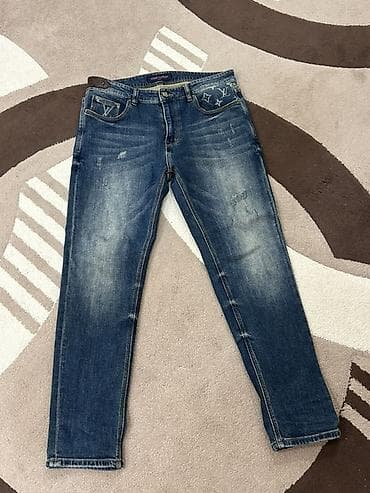 koja salvar: Louis Vuitton denim cins şalvar Tam orginaldir. Çox az istifade — 2