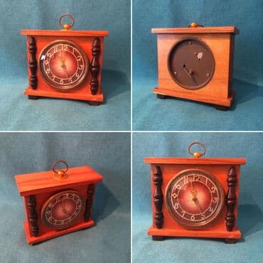 антикварные часы настенные: Настольные Механические Антикварные часы 1960 год — 4