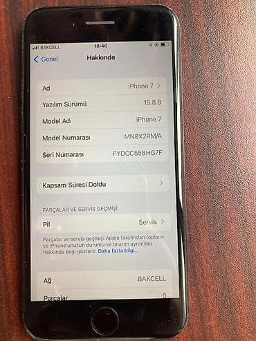 iphone 7 pilus: IPhone 7, 32 GB, Qara, Barmaq izi — 1