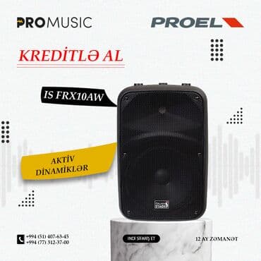 aparatura: Yeni Kolonka, Növ - Akustik — 1