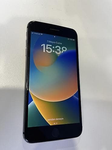 iphone 8 barter var: IPhone 8 Plus, 64 GB, Qara, Barmaq izi, Sənədlərlə — 1